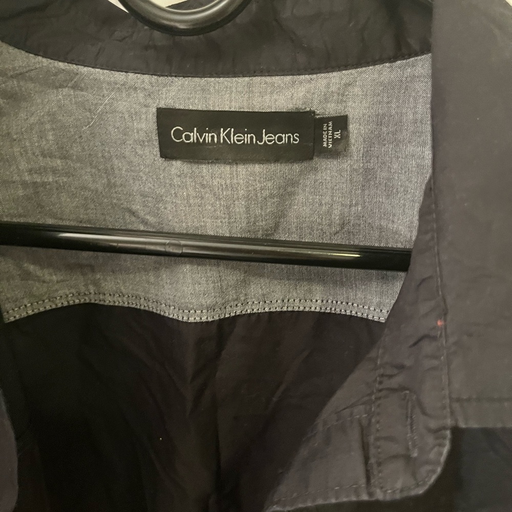 Black XL Calvin Klein jean company dress shirt - Picture 3 of 3